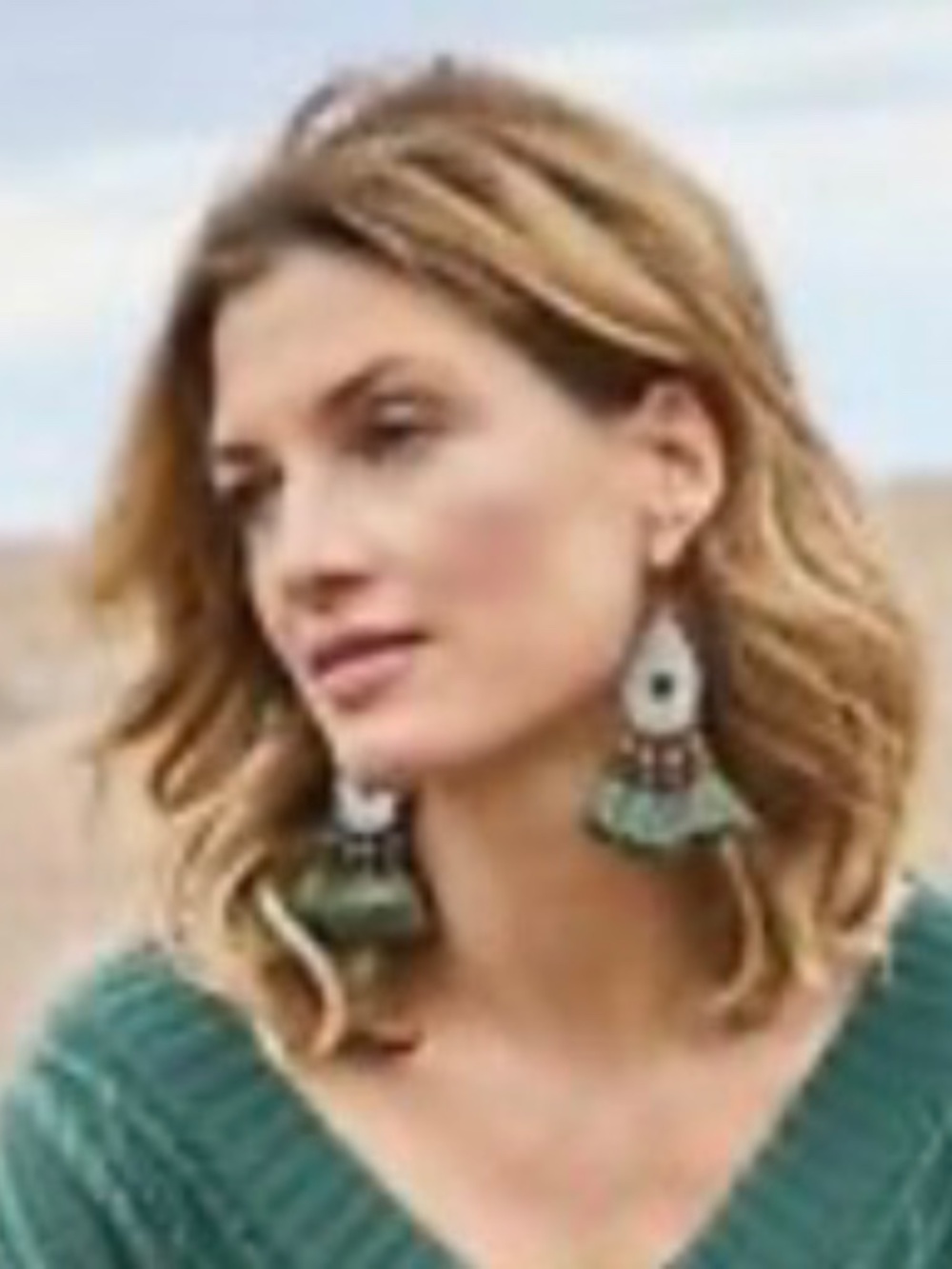 Peruvian Connection NWOT long tassel earrings